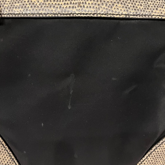 Authentic Prada Python Tessuto Leather Satchel - Picture 7 of 12